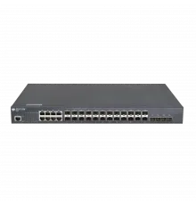 Управляемый коммутатор уровня 3 BDCOM S2900-24S8C4X, 16x 100/1000BaseX SFP, 8x Combo 10/100/1000BaseT / 100/1000BaseX SFP, 4x 1/10GE SFP+, 220VAC