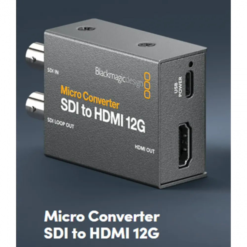 Конвертер микро SDI в HDMI 12G