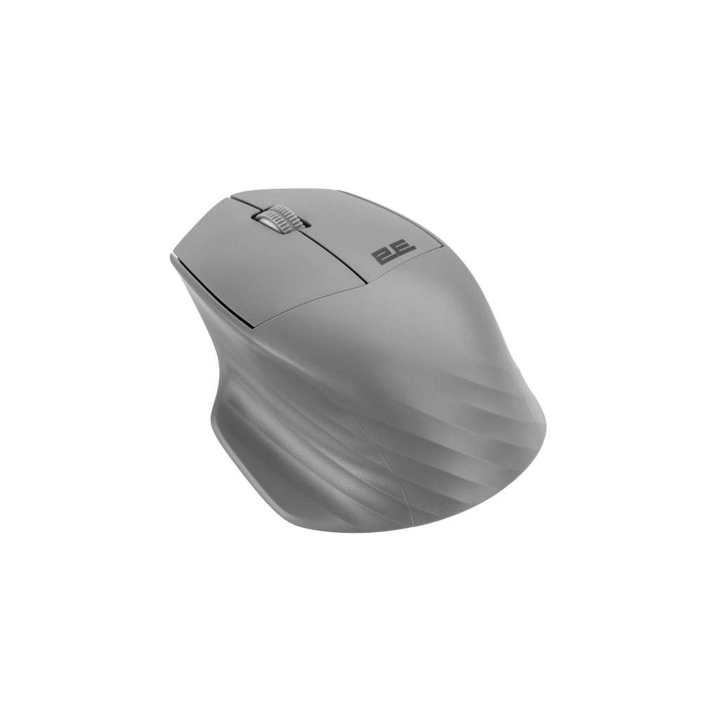 Мышь 2E MF280 Silent, WL/BT, серый