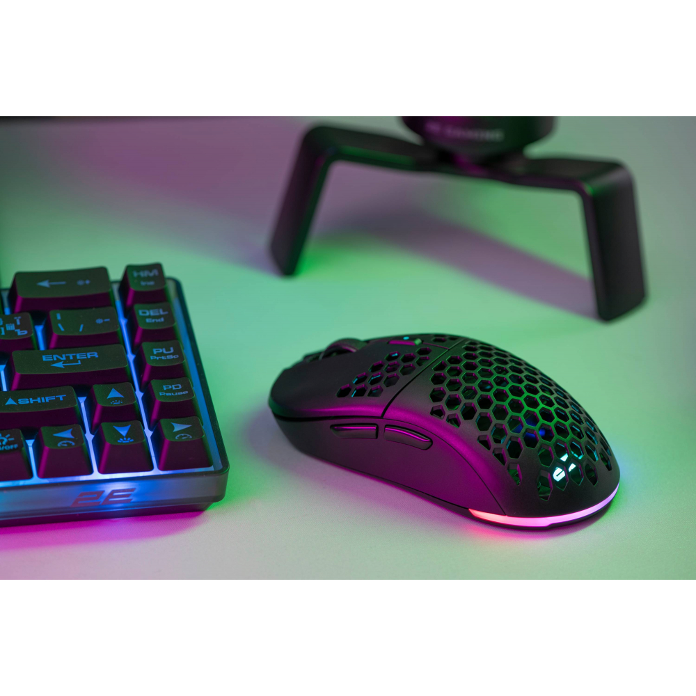 Мышь 2E GAMING HyperDrive Pro WL, RGB, USB-A/WL, чёрный