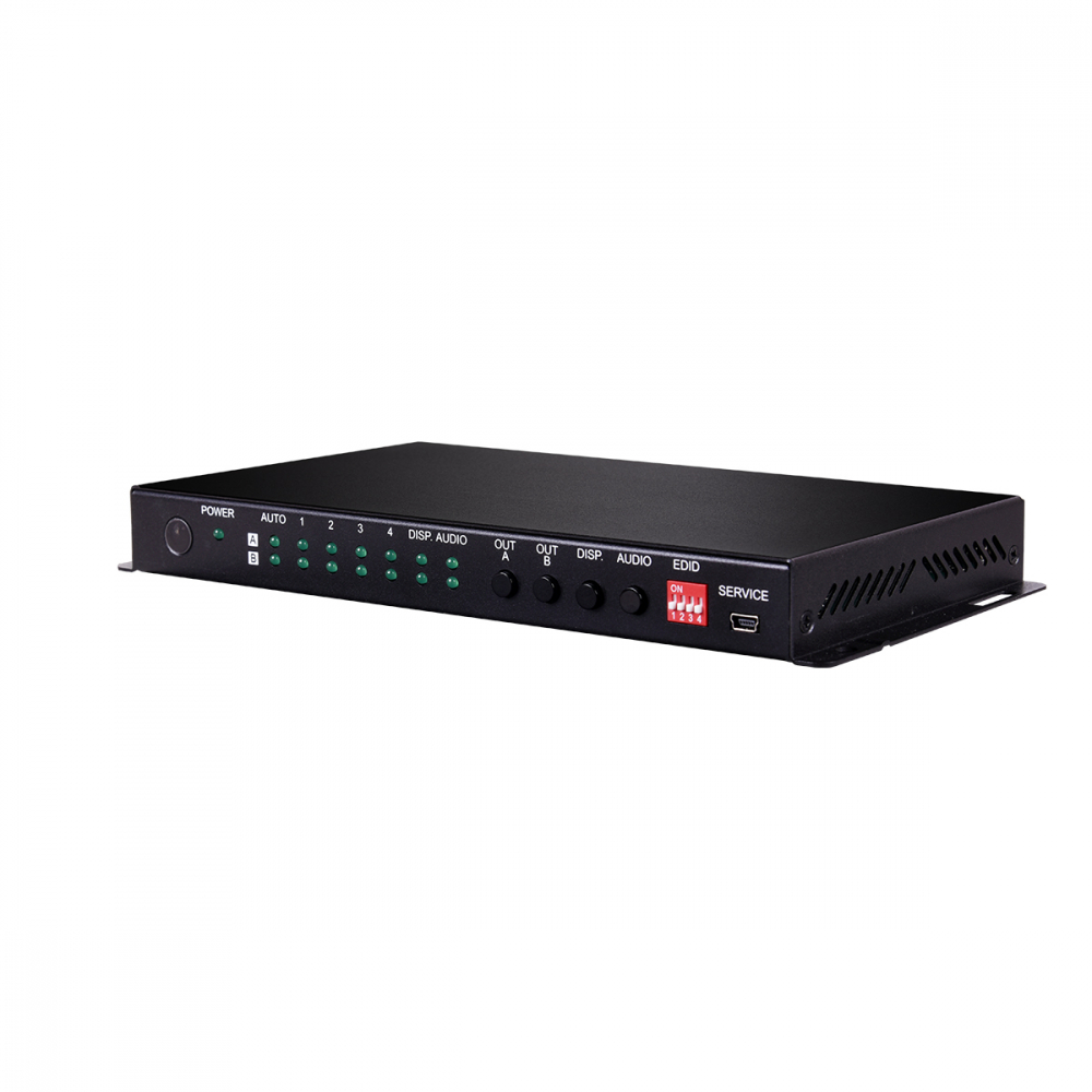 Коммутатор HDMI 4x2 + Audio Cypress CPLUS-V4H2HA
