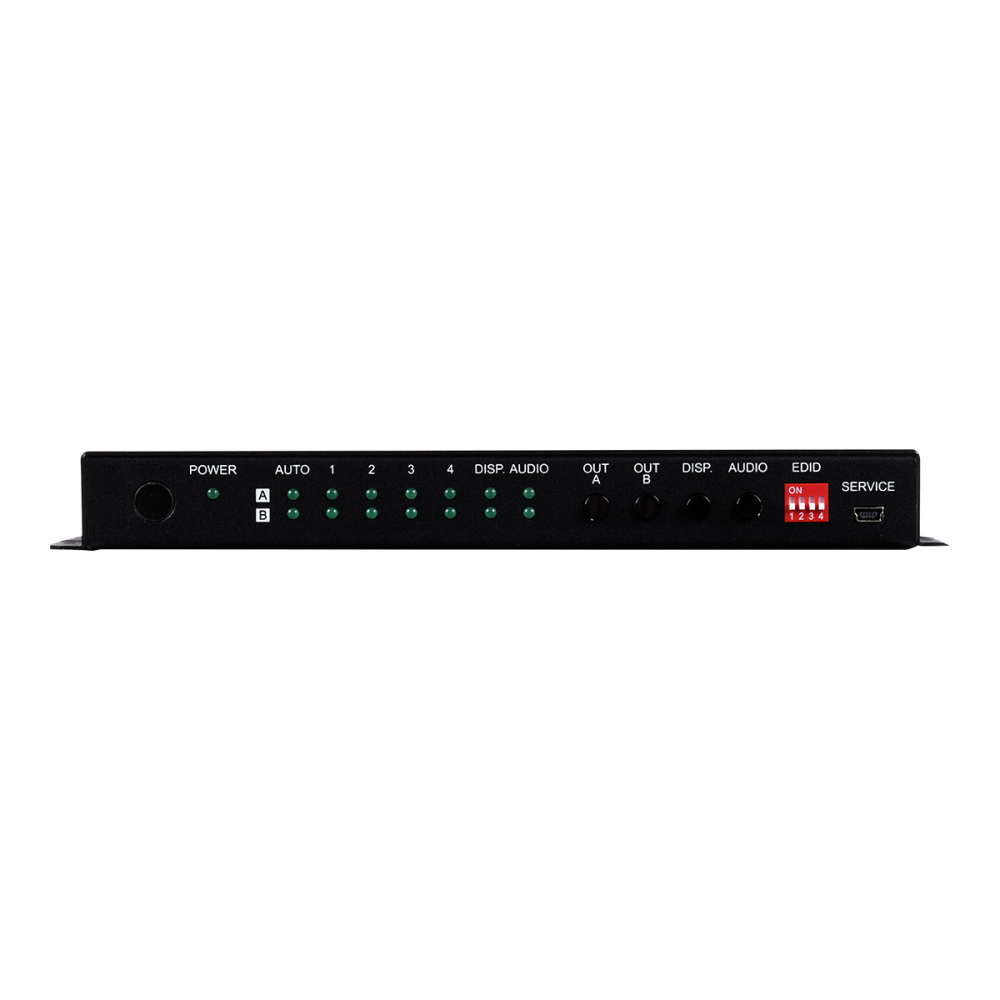 Коммутатор HDMI 4x2 + Audio Cypress CPLUS-V4H2HA
