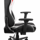 Кресло 2E GAMING BUSHIDO II, ПУ кожа, 3D-Armrests, чёрно-белый