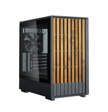 Корпус Zalman P10 Namu без БП, 1xUSB3.0, 1xUSBType-C, 2x120мм, 1x120мм ARGB, VGA 340мм, LCS ready, TG Side Panel, mATX, чёрный