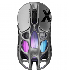 Мышь GravaStar Mercury X, BT/WL/USB-A, RGB, серый