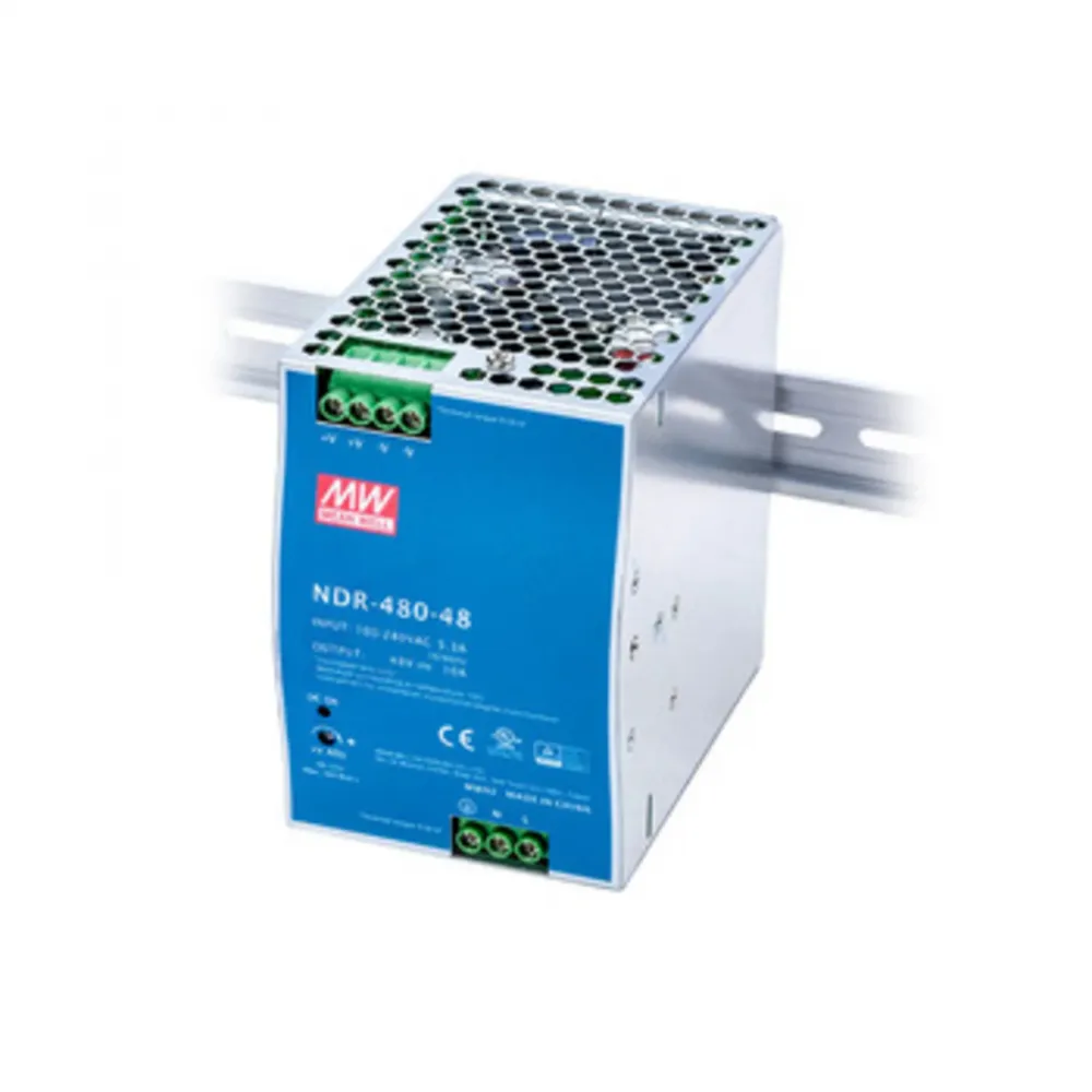 Блок питания на DIN-рейку Mean Well NDR-480-48, 48В 10А 480Вт