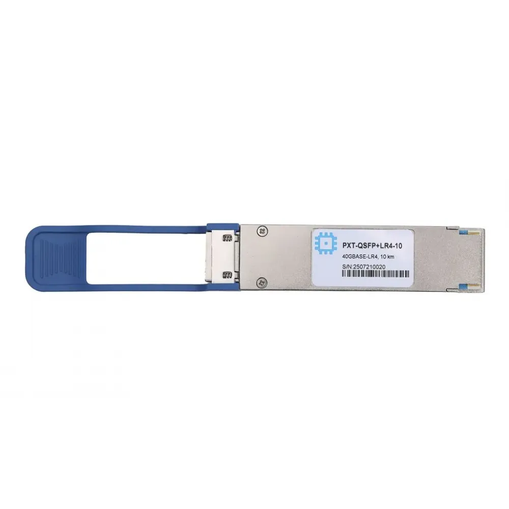 Двухволоконный модуль QSFP+ 40GBASE-LR4, LC, до 10 км