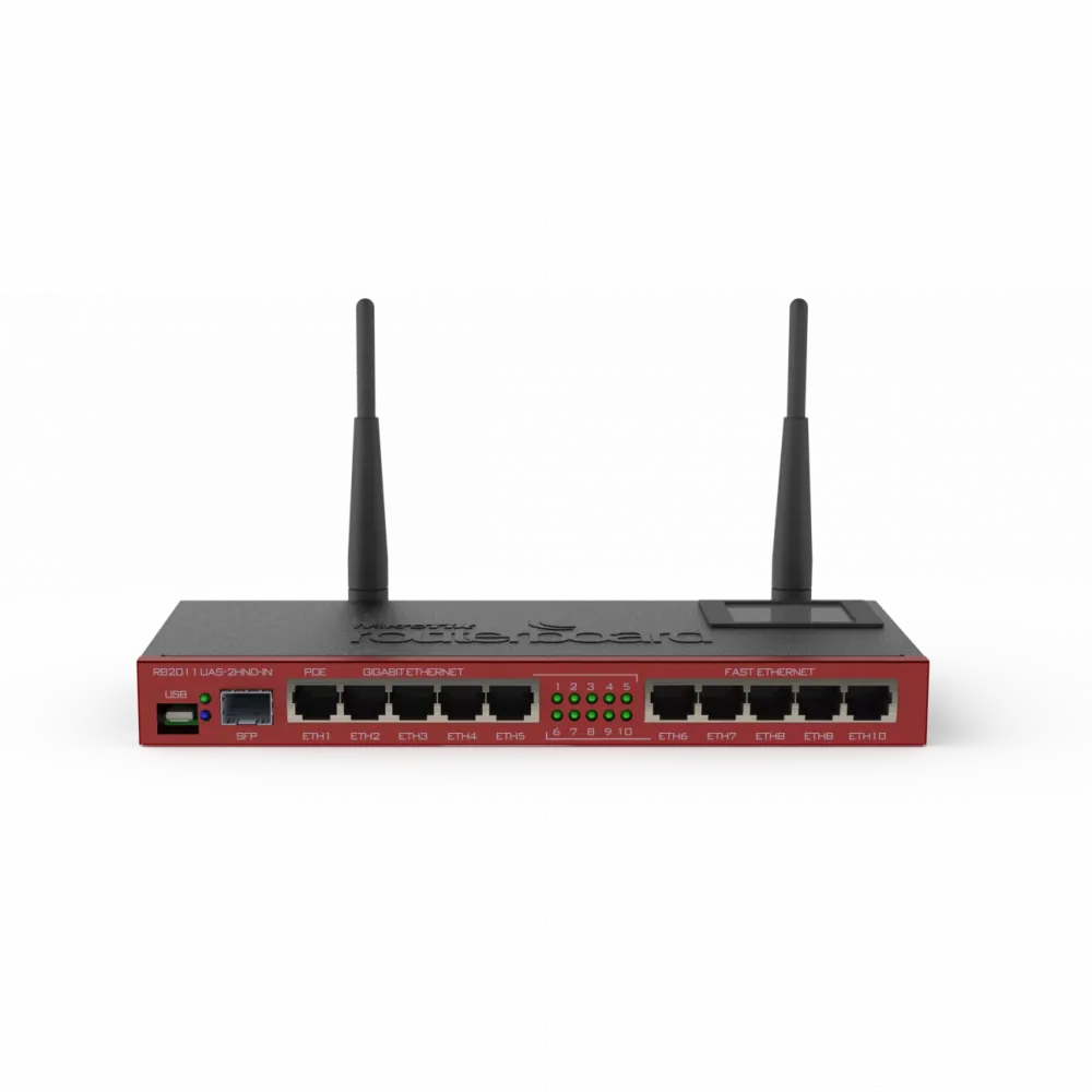 Маршрутизатор Mikrotik RB2011UiAS-2HnD-IN