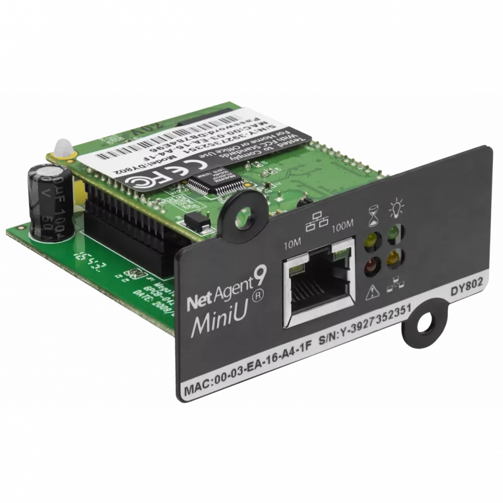 Модуль удаленного мониторинга SNMP DY-802 для ИБП