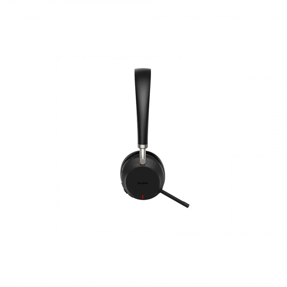 Гарнитура BH72 UC Black USB-A, Беспроводная Bluetooth, HD звук, Зарядка Qi, Шумоподавление, Черная