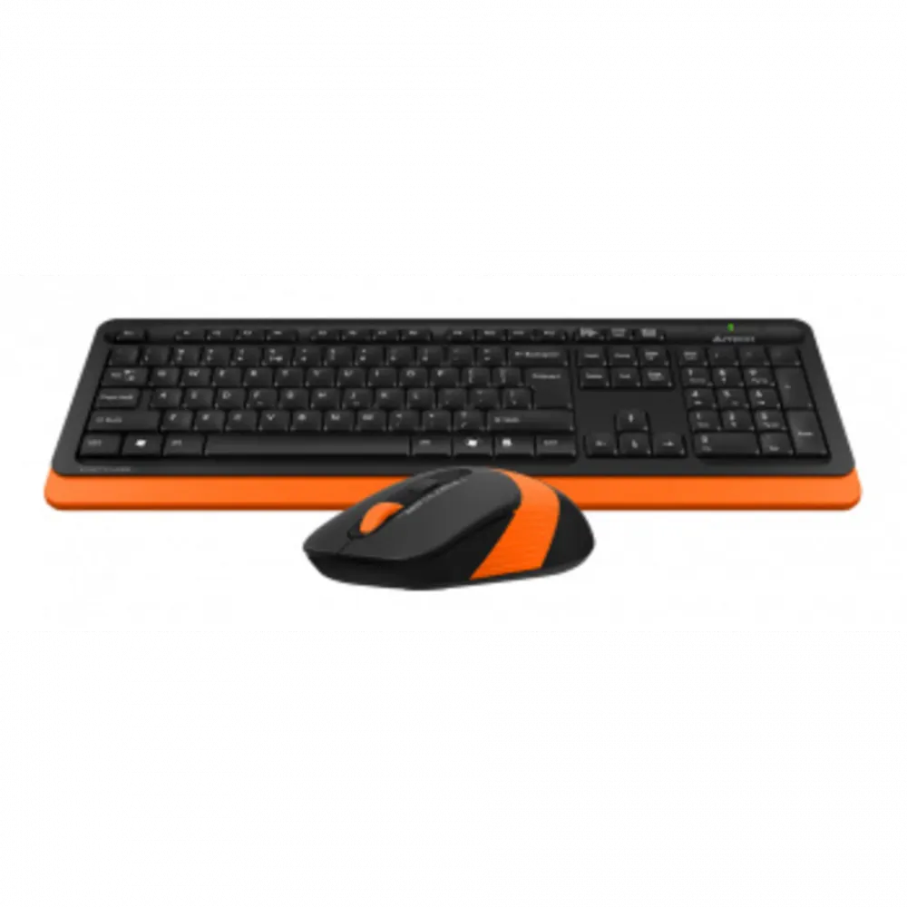 Клавиатура и мышь A4Tech Fstyler FG1010 Orange (черно-оранжевые)