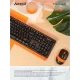 Клавиатура и мышь A4Tech Fstyler FG1010 Orange (черно-оранжевые)