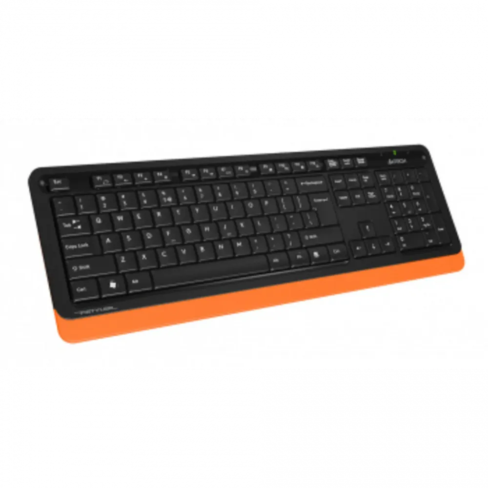 Клавиатура и мышь A4Tech Fstyler FG1010 Orange (черно-оранжевые)