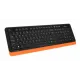 Клавиатура и мышь A4Tech Fstyler FG1010 Orange (черно-оранжевые)