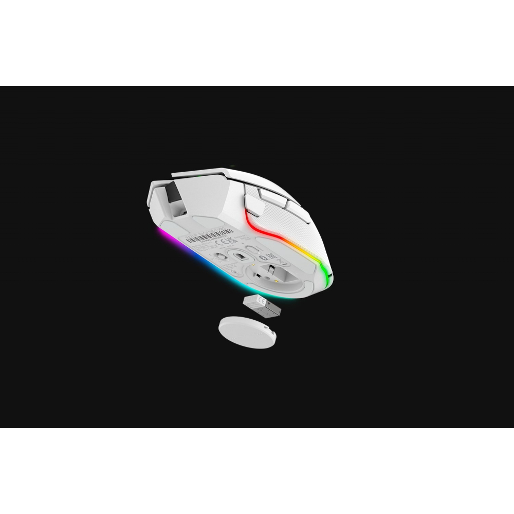 Мышь Razer Basilisk V3 Pro, RGB, USB-A/WL/BT, белый
