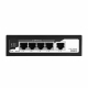 Коммутатор 2E PowerLink SP401F 5 портов Fast Ethernet (4 PoE, 1 Uplink), 55Вт, неуправляемый