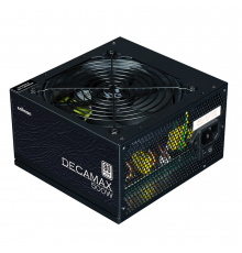 Блок питания Zalman Decamax  (500W) 85%, 80 Plus, 120мм, 1xMB 24pin(20+4), 1xCPU 8pin(4+4), 3xMolex, 4xSATA, 2xPCIe 8pin(6+2)