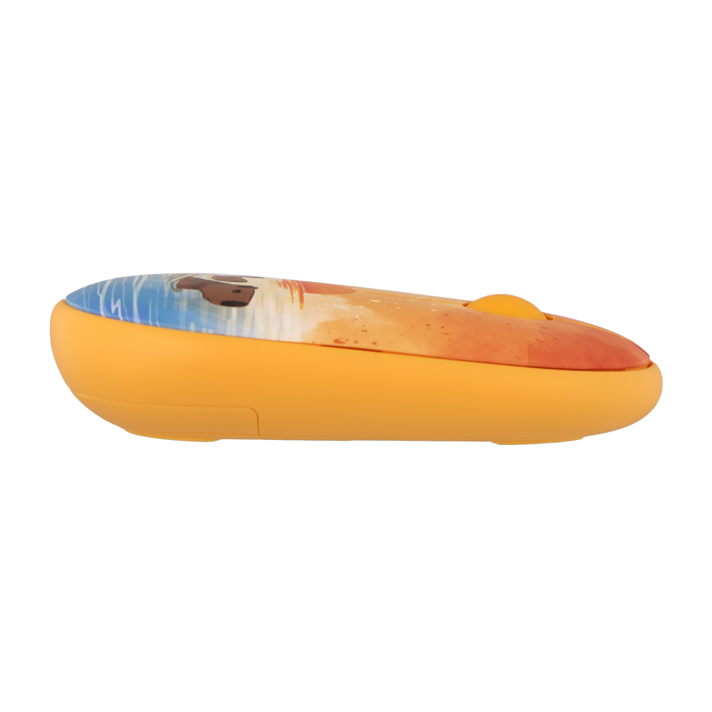 Мышь 2E MF300 CAPYBARA:SUNSET Silent WL BT, жёлтый