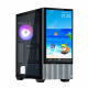 Корпус Zalman Z10 DS без БП, 2xUSB3.0, 1xUSB Type-C, 2x120мм, 1x120мм ARGB, TG Side Panel, ATX, черный