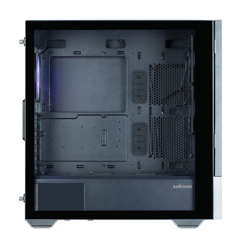 Корпус Zalman Z10 DS без БП, 2xUSB3.0, 1xUSB Type-C, 2x120мм, 1x120мм ARGB, TG Side Panel, ATX, черный