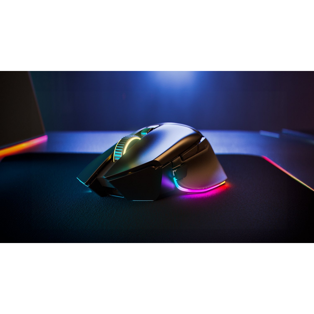Мышь Razer Basilisk V3 Pro 35K, RGB, USB-A/WL/BT, чёрный
