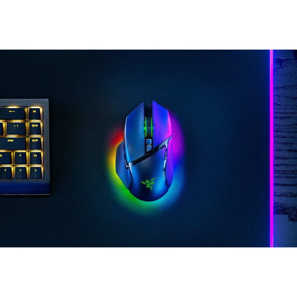 Мышь Razer Basilisk V3 Pro 35K, RGB, USB-A/WL/BT, чёрный