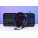 Клавиатура мембранная 2E GAMING KG315, 110 клавиш, USB-A, EN/RU, RGB подсветка, черный