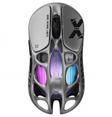 Мышь GravaStar Mercury X Pro, 8K, BT/WL/USB-A, RGB, черный