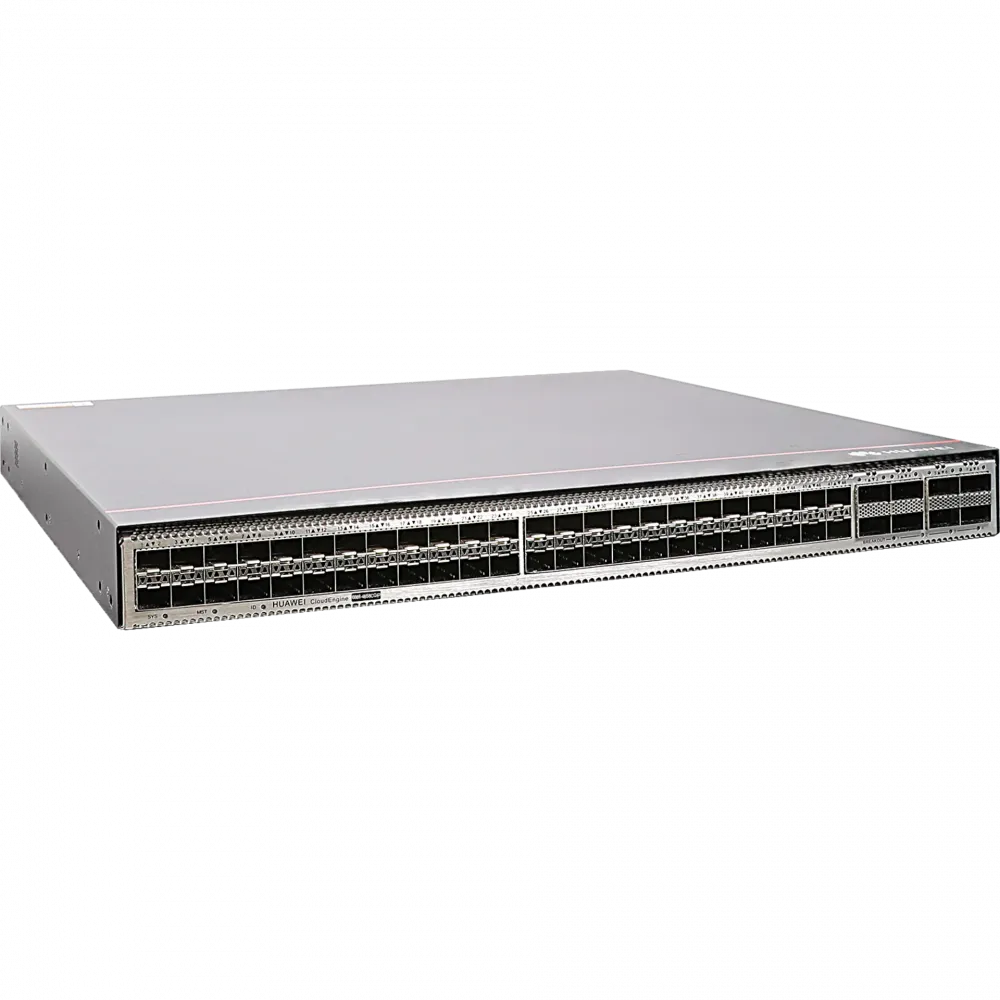 Коммутатор Huawei CE6866-48S8CQ-PB, направление охлаждения Port-side Intake