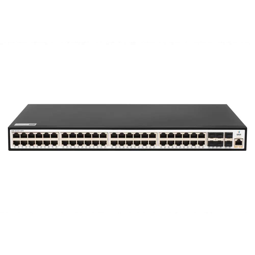 Управляемый коммутатор SNR-S5110G-48TX, 48 портов 10/100/1000Base-T, уровень 2+