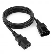 Шнур питания электрический силовой, серии TP-PC, IEC 60320 С13/IEC 60320 С14 прямой, 250B, 10A, 3х1.0 мм², 3 м