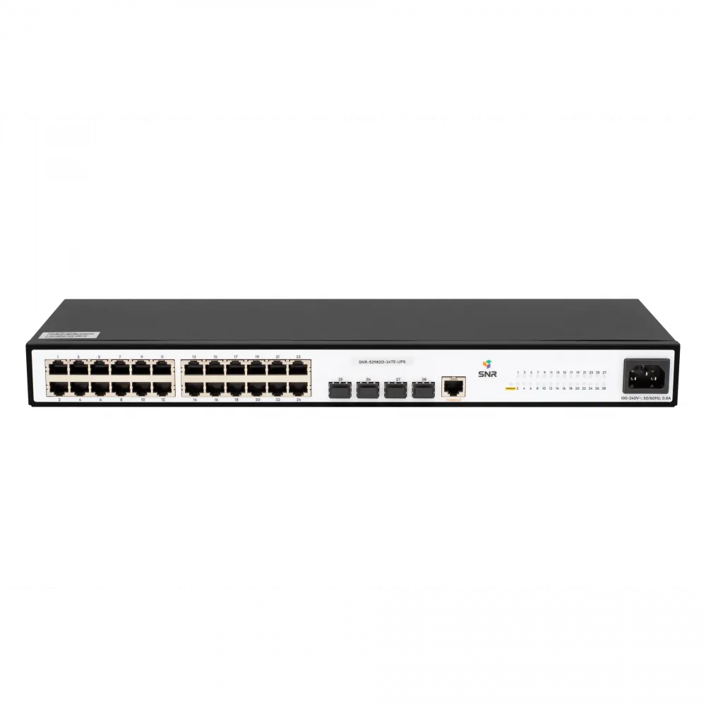 Управляемый коммутатор уровня 2 SNR-S2982G-24TE-UPS