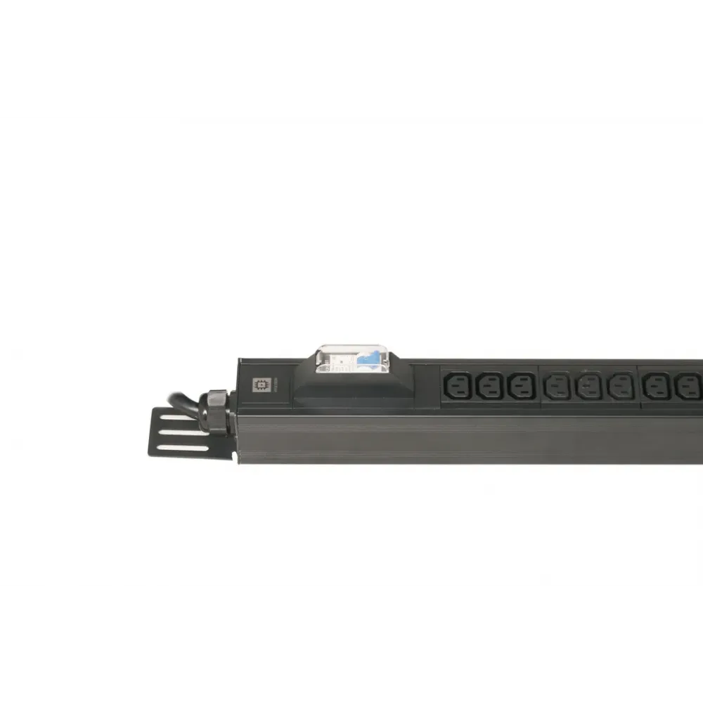 Блок электрических розеток Pixietech 32A: 39 гнезд IEC C13 и 9 гнезд IEC C19