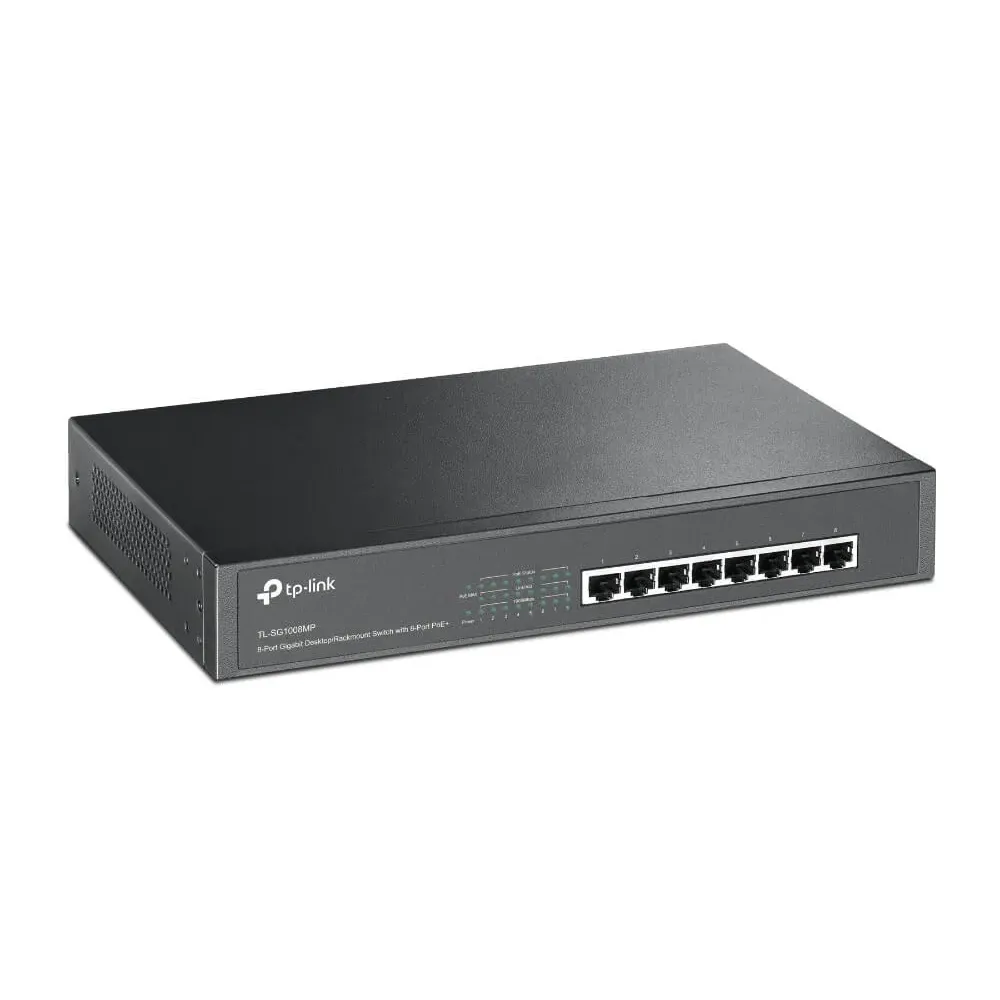 Коммутатор TP-LINK TL-SG1008MP