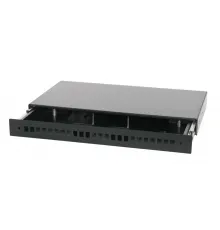 Кросс оптический Pixietech 19 на 24 порта, выдвижной, 1U