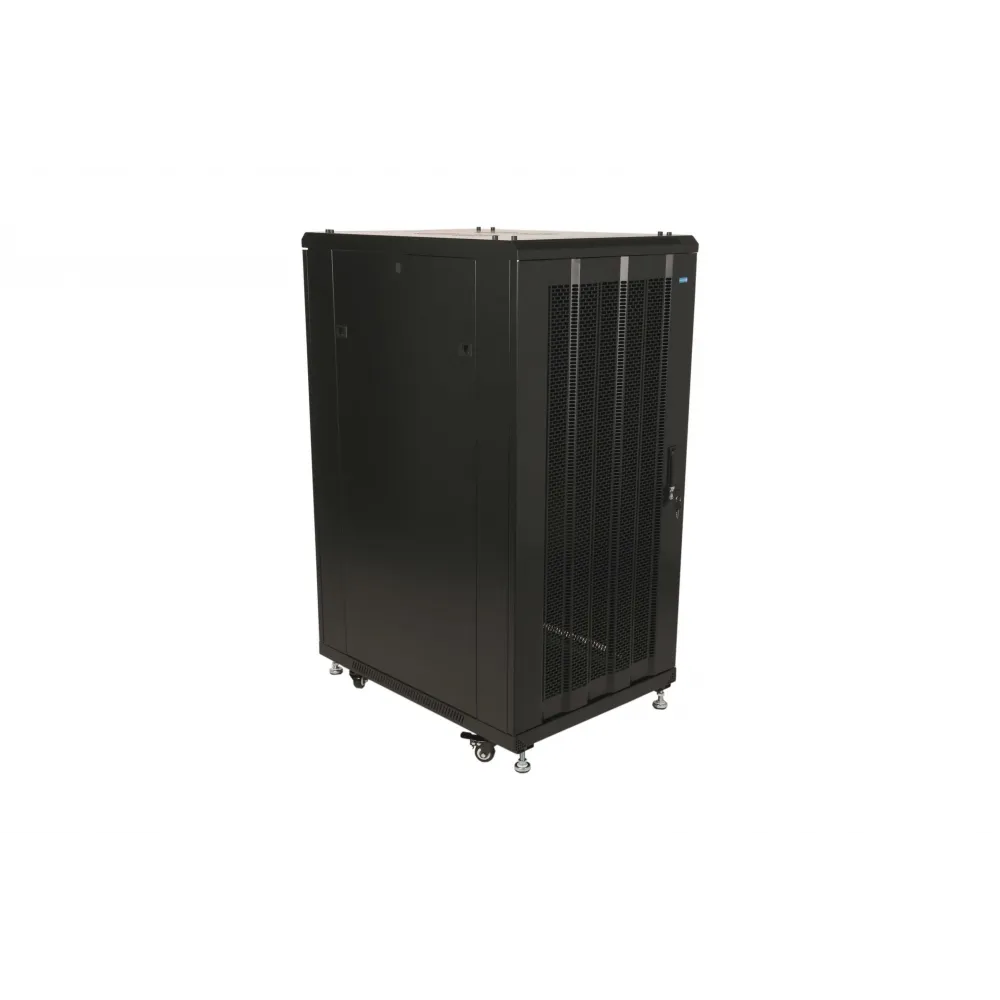 Шкаф напольный 24U 600x800x1150 мм с перфорированной дверью