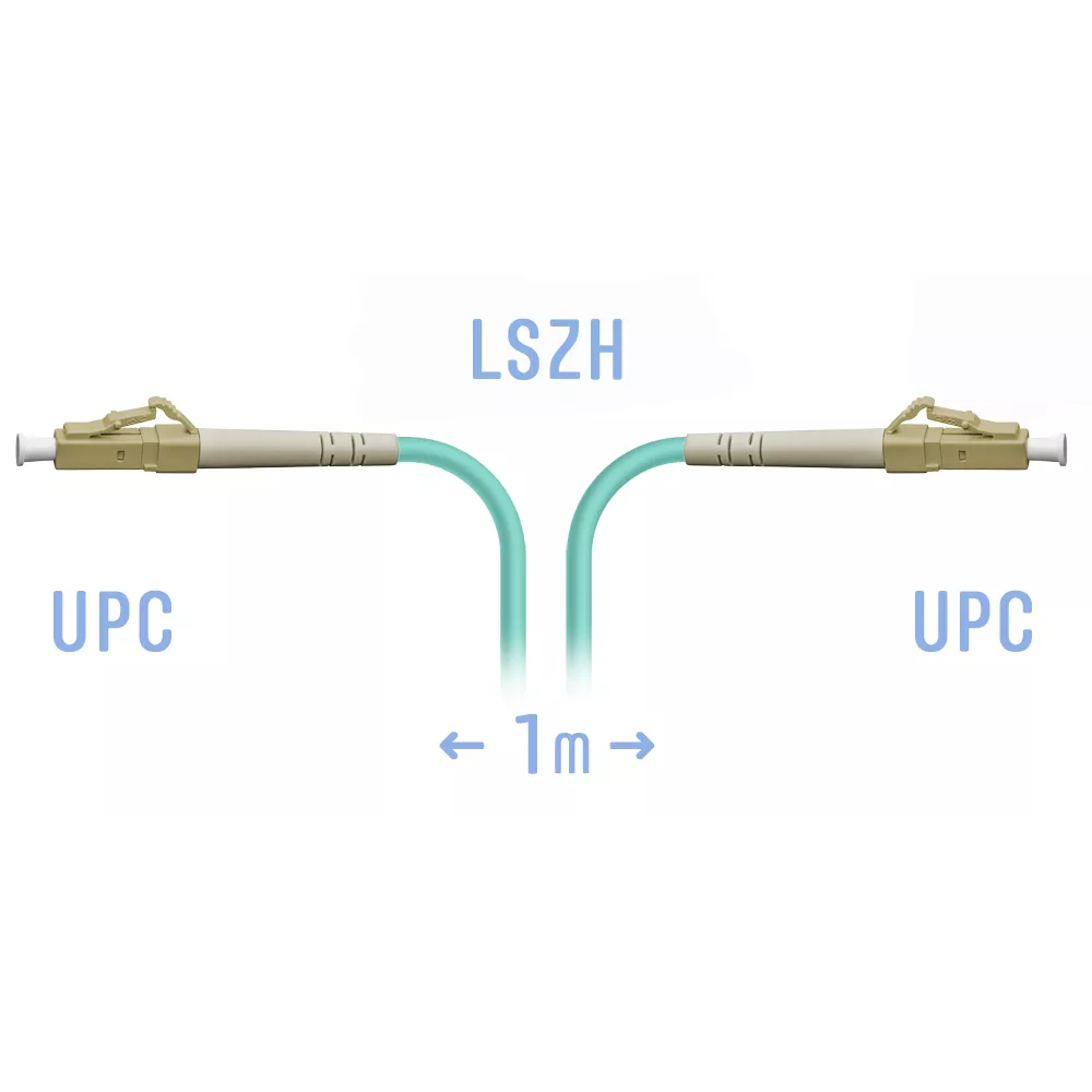 Патчкорд оптический LC/UPC MM 1m