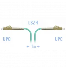 Патчкорд оптический LC/UPC MM 1m