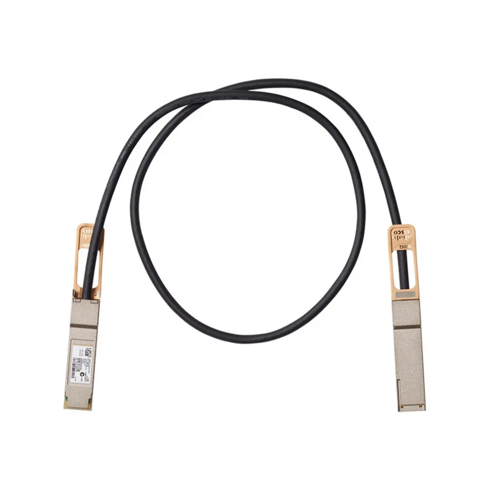Медный DAC кабель Cisco QSFP-100G-CU5M