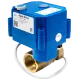 Моторизованный шаговый клапан CWX-25S 1/2" с электроприводом UJIN 12В и схемой СУ-01