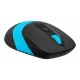 Клавиатура и мышь A4Tech Fstyler FG1010 беспроводные, черно-синие (FG1010 BLUE)