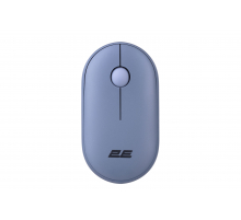 Мышь 2E MF300 Silent, WL/BT, синий