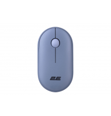 Мышь 2E MF300 Silent, WL/BT, синий