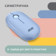 Мышь 2E MF300 Silent беспроводная синяя