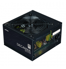 Блок питания Zalman Decamax  (600W) 85%, 80 Plus, 120мм, 1xMB 24pin(20+4), 1xCPU 8pin(4+4), 3xMolex, 6xSATA, 2xPCIe 8pin(6+2)