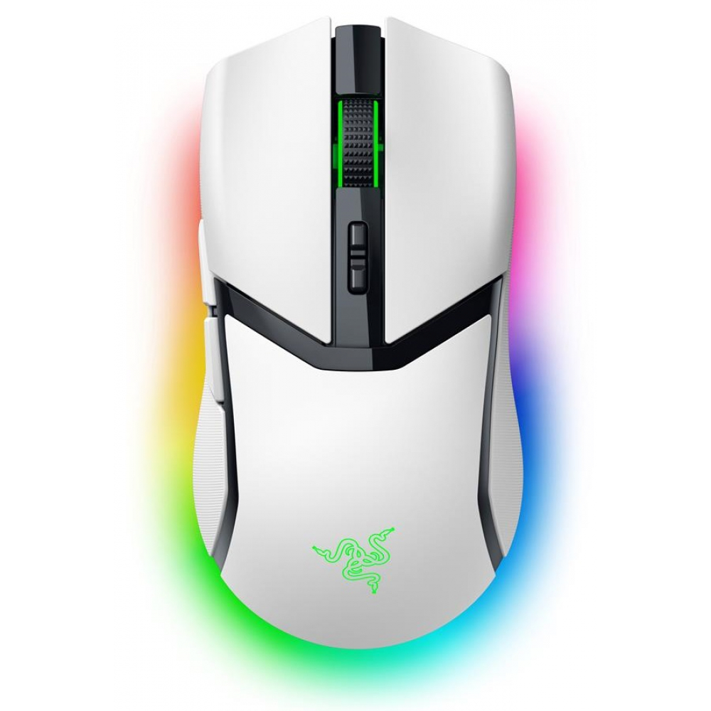 Мышь Razer Cobra Pro, RGB, беспроводная (USB-A/WL/BT), белая