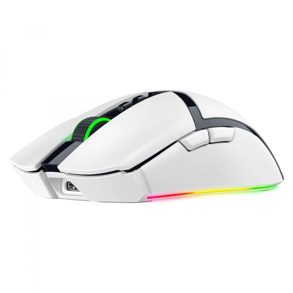 Мышь Razer Cobra Pro, RGB, беспроводная (USB-A/WL/BT), белая