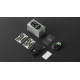 Мышь GravaStar Mercury X, BT/WL/USB-A, RGB, чорний