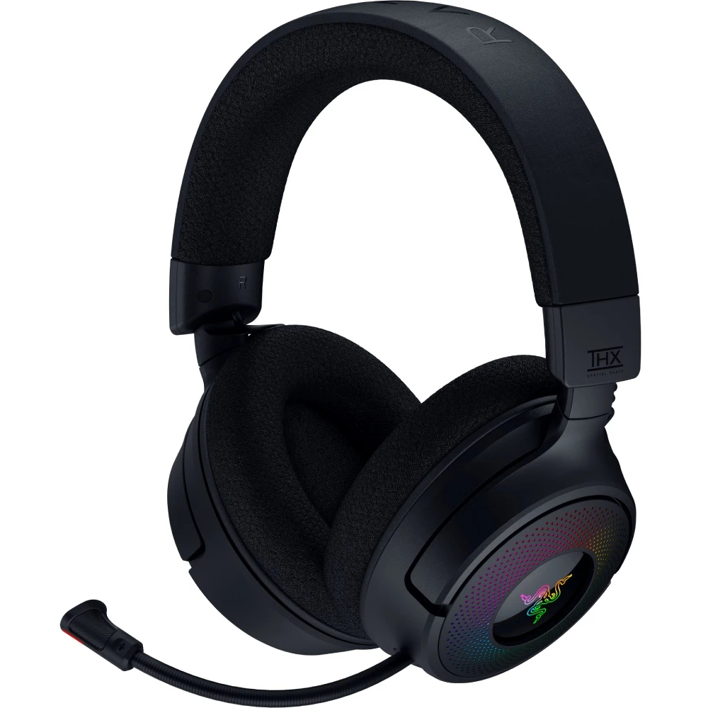 Гарнитура игровая Razer Kraken V4 USB-A/WL/BT RGB чёрный