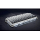 Клавиатура механическая GravaStar Mercury K1 80keys, GravaStar x Kailh Cheery Pink, EN, BT/WL/USB, белый
